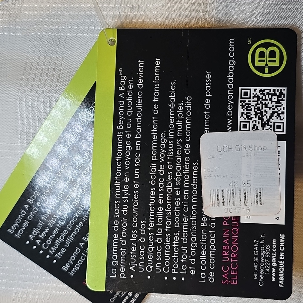 Beyond A Bag Gray And Yellow Floral Tote Bag - Picture 15 of 17